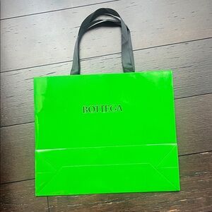 Bottega Veneta Green Shopping Bag